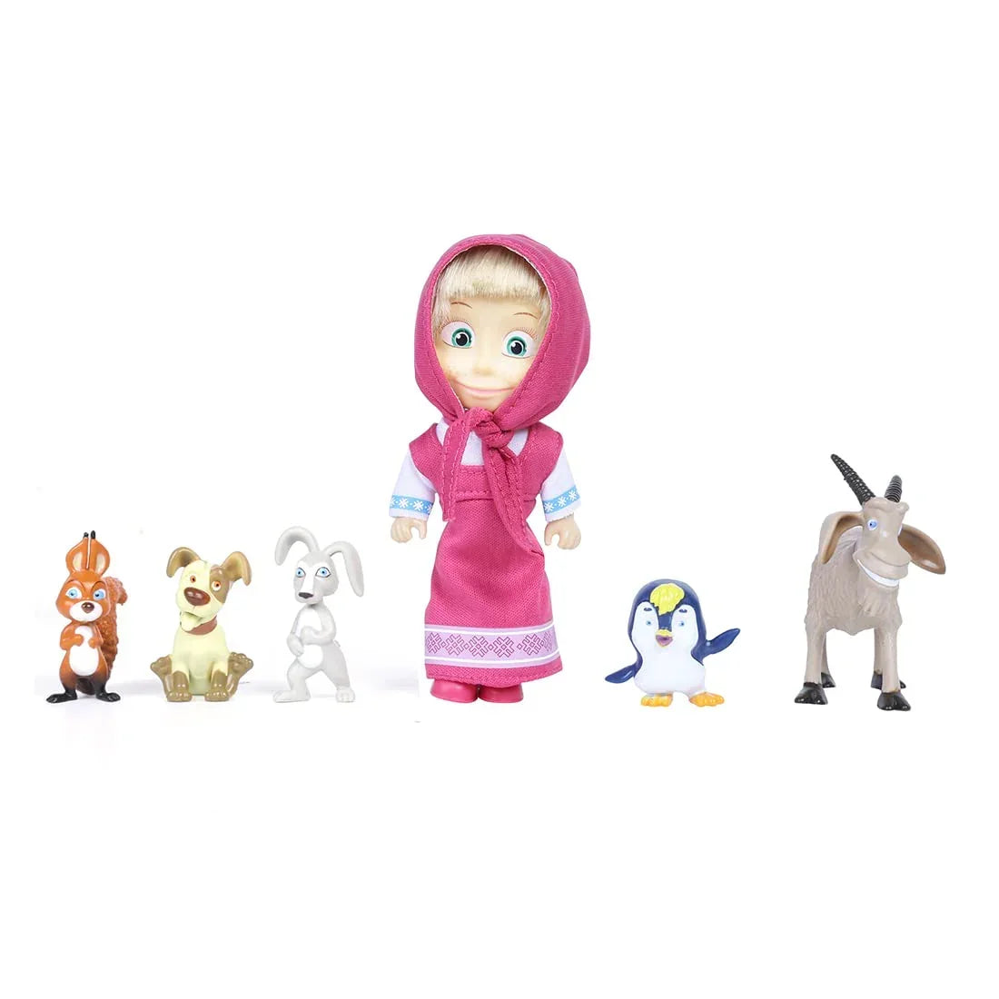 Simba Masha'S Animal Set Multicolour 3Y+ - Jaiman Toys