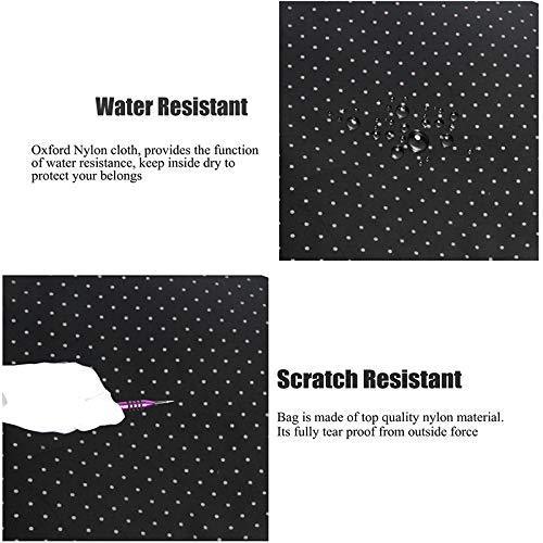 DTBG Laptop Backpack 15.6" Water Resistant (Black with Pink Dots) - Jaiman Toys