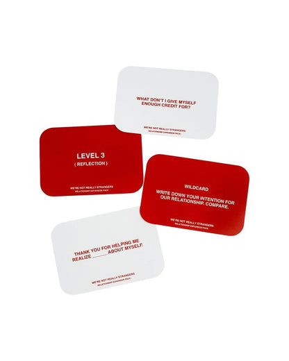 We’re Not Really Strangers Expansion Pack – Add-On Card Deck for Deeper Conversations - Jaiman Toys