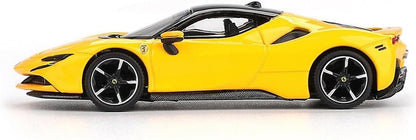 BBR Models 1:64 Ferrari SF90 Stradale Giallo Modena Die-Cast Model Car | Premium Ferrari Collectible
