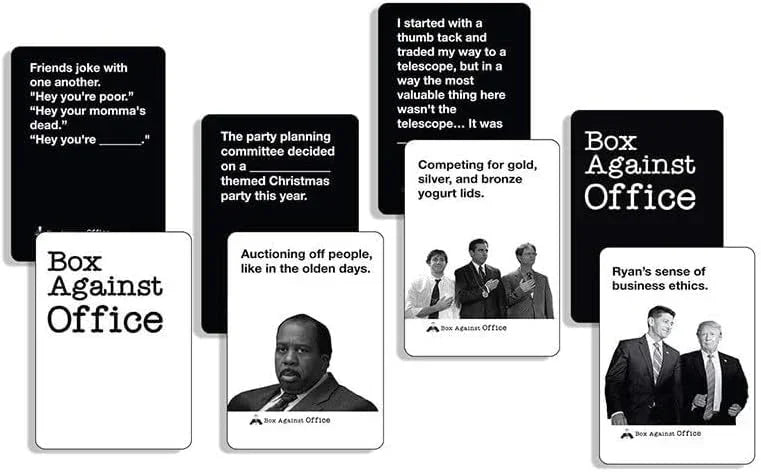 Box Against The Office Card Game - Jaiman Toys