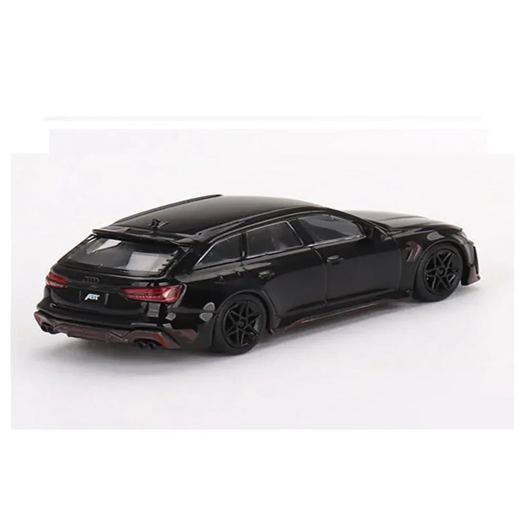 Mini GT ABT Audi RS6 Johann A.b.t Signature Edition Black - Jaiman Toys