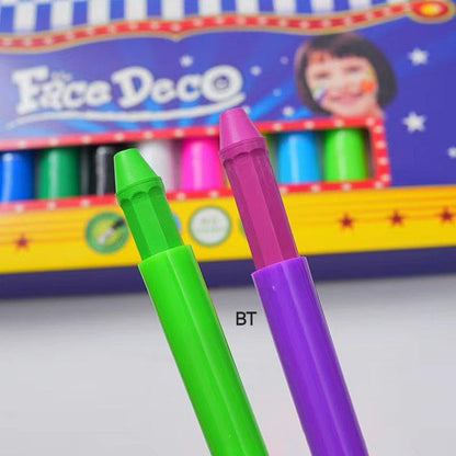 Face Painting Sticks for Kids (6 Color Set) – Washable Face Paint Crayons | Safe, Non-Toxic & Easy Twist-Up Colors | Party, Fancy Dress, Festivals & Halloween Makeup | Ages 4+