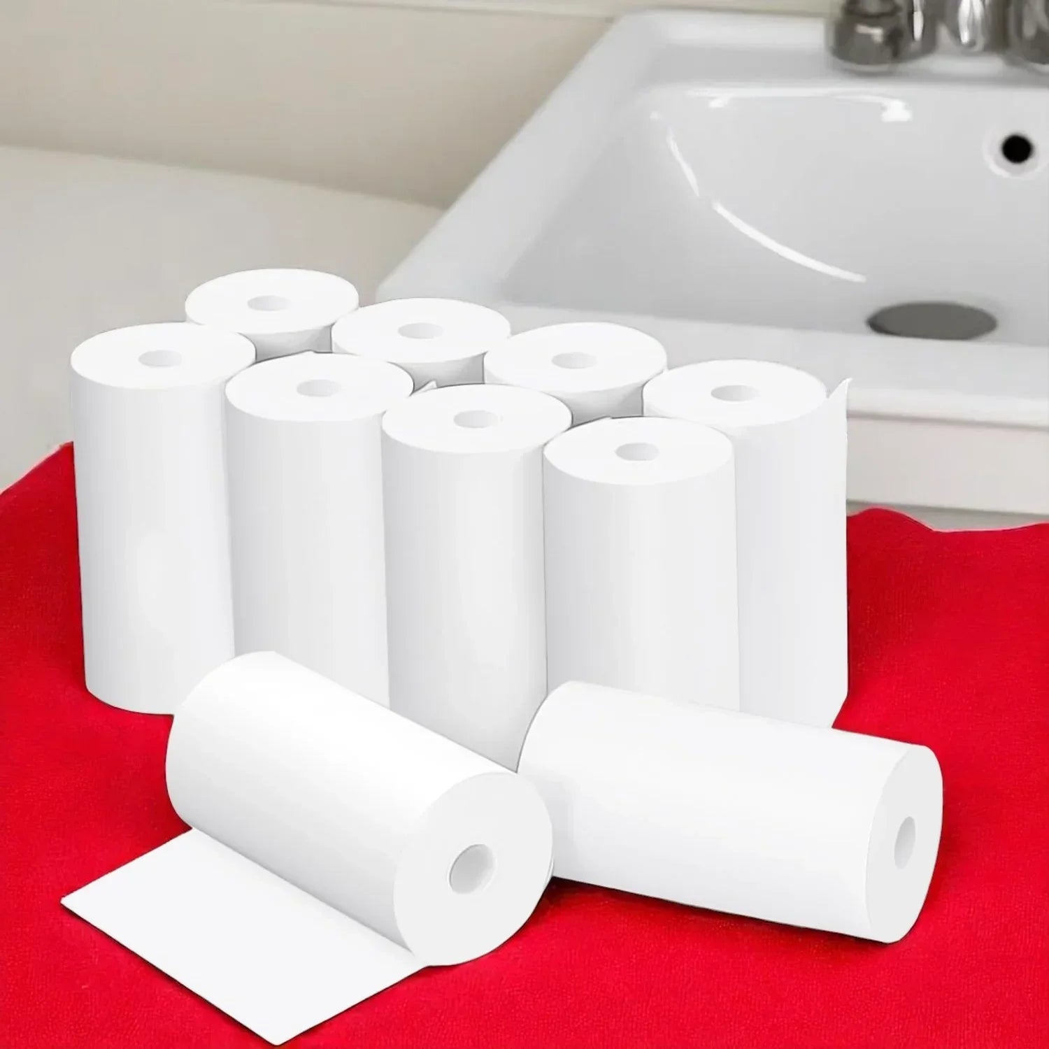 Thermal Paper - 10 Paper Rolls for Kids Instant Print Camera, HD Printing Receipt Paper - Jaiman Toys
