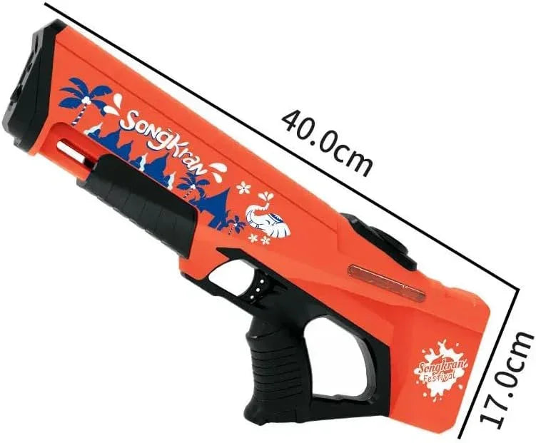 Electric Water Gun – Automatic Water Reload & High-Powered Soaking Fun! With 25-32 FT Shooting Range For Kids Aged 3+ - Jaiman Toys