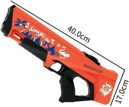 Electric Water Gun – Automatic Water Reload & High-Powered Soaking Fun! With 25-32 FT Shooting Range For Kids Aged 3+ - Jaiman Toys