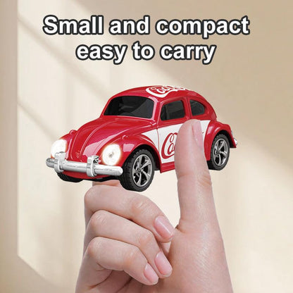 Trasped 1:64 Mini RC Car CoolCar HG4-108 – Pocket Size Remote Control Car with LED Lights, App Control & Rechargeable Battery (3 Colors)