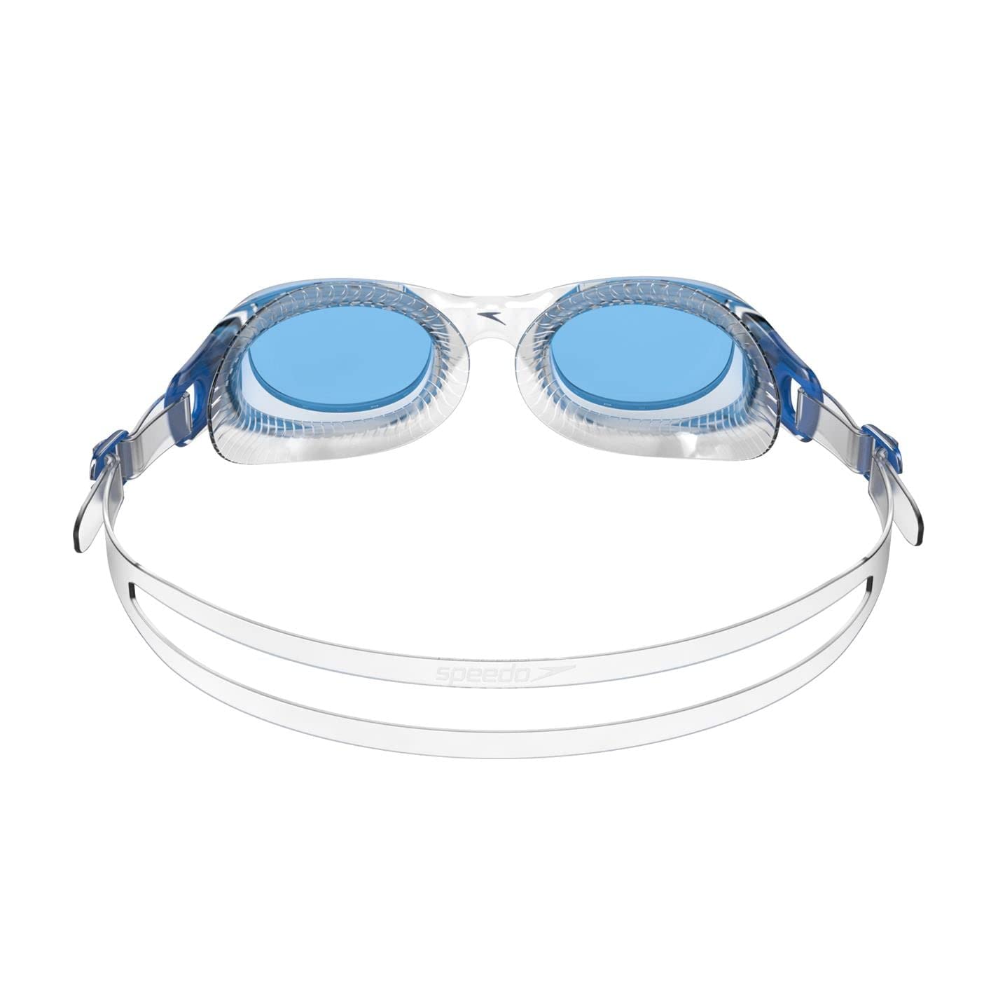 Speedo Futura Classic Smoke Lens Swim Goggles – Unisex Adult Anti-Fog UV Protection Swimming Goggles with Adjustable Strap