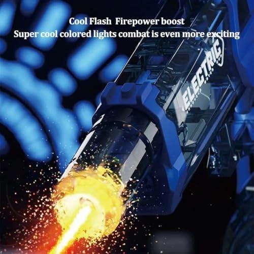 Kids Ultimate Ice Burst Water Blaster – Dual Mode Action for Endless Water Fun (Ice Burst Electric with Manual - Blue) - Jaiman Toys