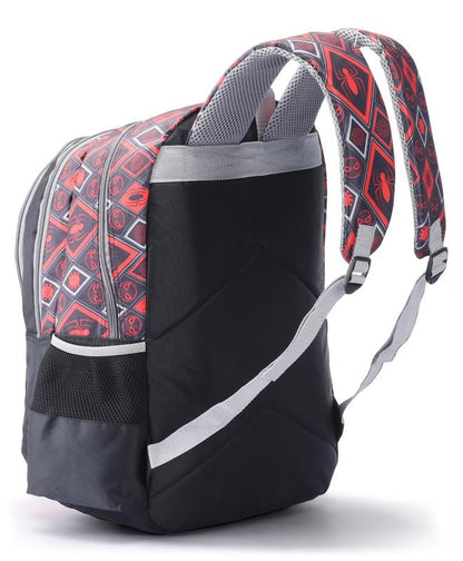 Striders Spider-Man School Backpack 18 Inch | Large Kids School Bag with Multiple Compartments