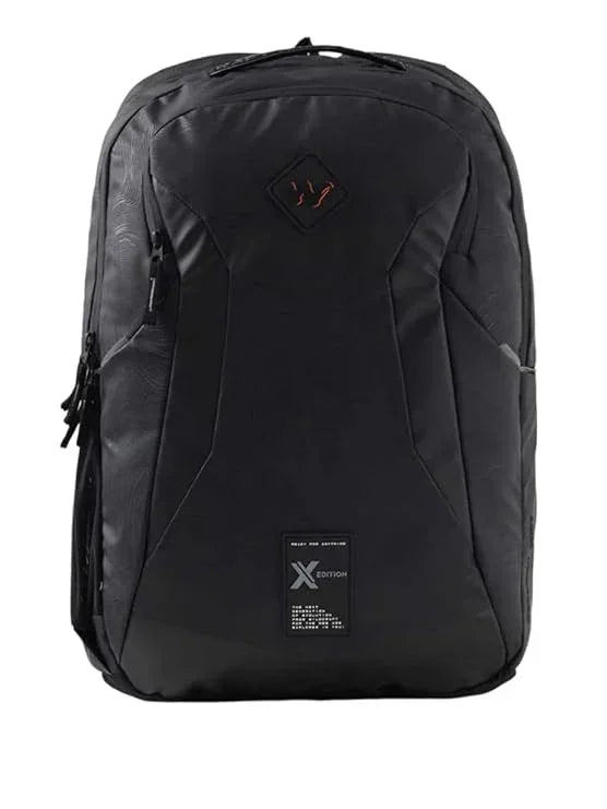 Wildcraft Spyder 30L Laptop & School Bags – Black Topographic | Stylish, Durable & Spacious Bag for Work, College & Travel - Jaiman Toys
