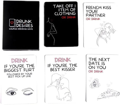 Drunk Desires Couple's Drinking Game Board Game - Jaiman Toys