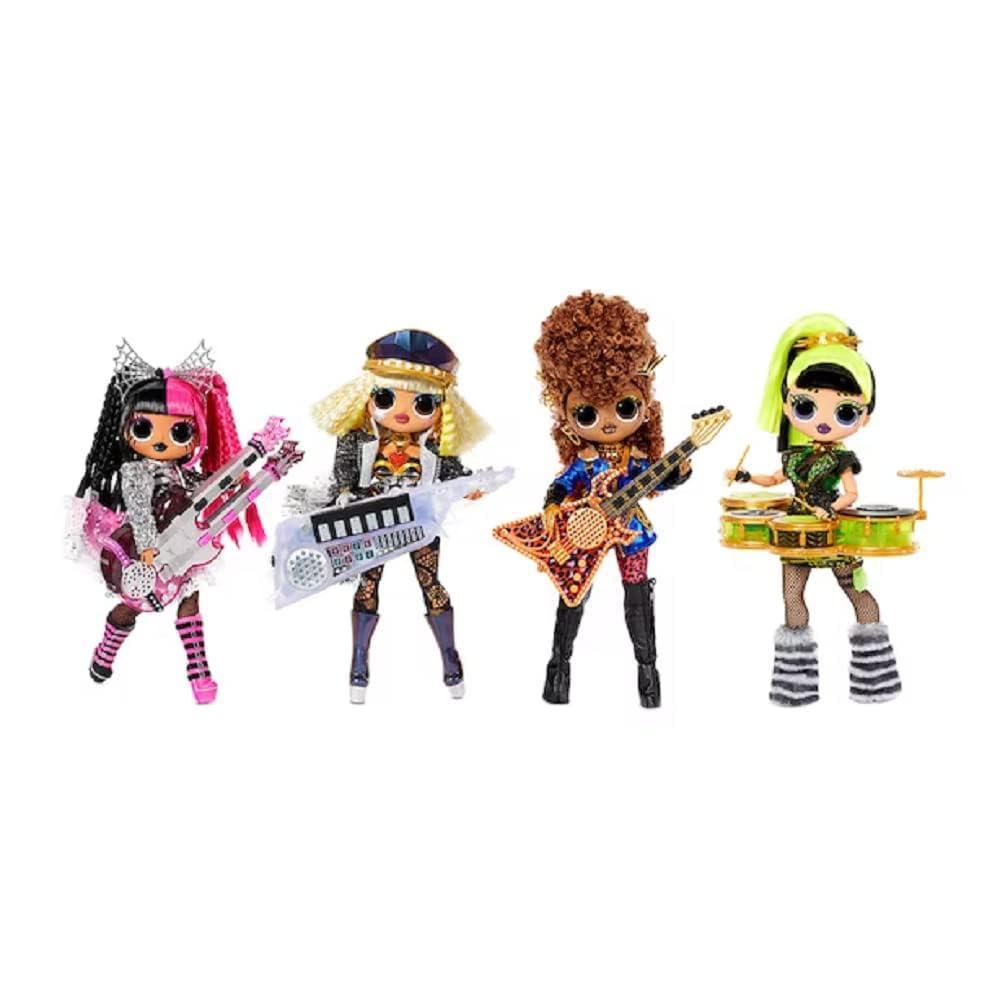 L*O*L. Surprise! O.M.G. Fashion Doll with more Surprises for kids age 3+ (L*O*L Music Remix Fame Queen & Keytar) - Jaiman Toys