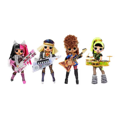 L*O*L. Surprise! O.M.G. Fashion Doll with more Surprises for kids age 3+ (L*O*L Music Remix Fame Queen & Keytar) - Jaiman Toys