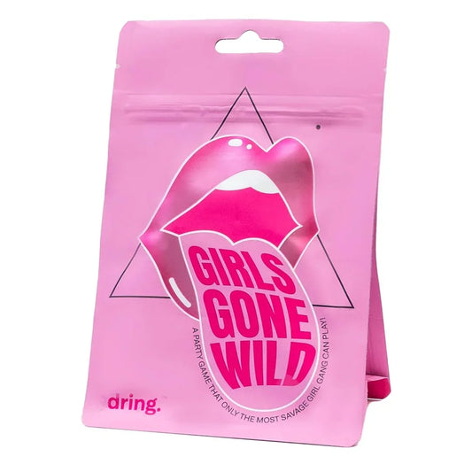 Dring Girls Gone Wild Card Game: The Ultimate House Party Game for Girls | 75 Cards of Fun for Bachelorettes & Girls Night!" - Jaiman Toys