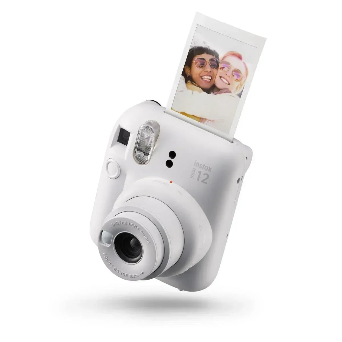 Damaged Box- Fujifilm Instax Mini 12 Instant Camera - Clay White - Jaiman Toys
