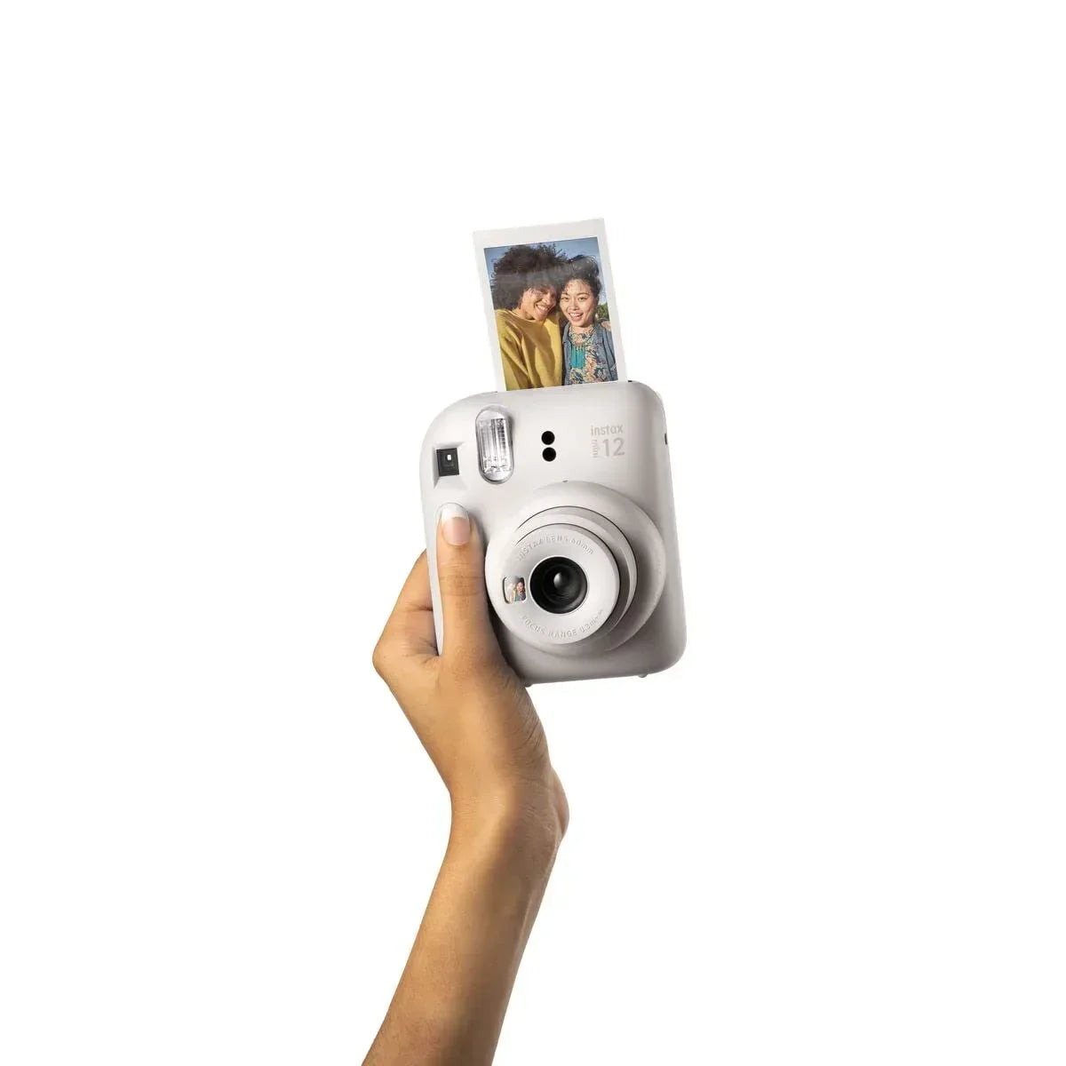 Fujifilm Instax Mini 12 Instant Camera - Clay White - Jaiman Toys
