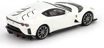 BBR Models 1:64 Ferrari 812 Competizione Bianco Avus White Limited Edition Die-Cast Model Car – Premium Sports Car Collectible