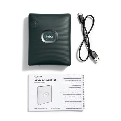Fujifilm Instax Square Link Smartphone Instant Photo Printer - Green - Jaiman Toys