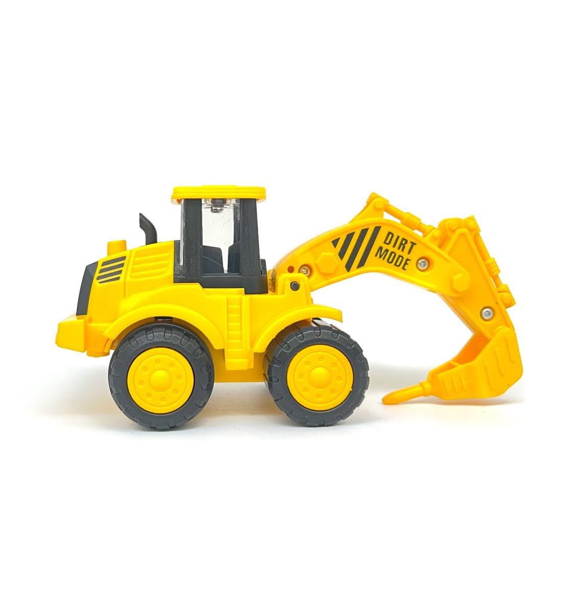 Centy Tonka Concrete Crusher Friction Powered Construction Toy Vehicle for Kids 3+ Years | Yellow Die-Cast Construction Truck | Push & Go Toy
