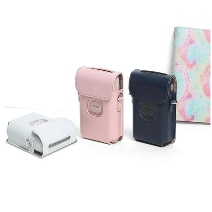 Fujifilm Instax Mini Link 2 Smartphone Printers Protective PU Leather Case Cover - Pink - Jaiman Toys