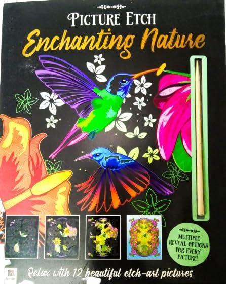Picture Etch: Enchanting Nature – Hummingbirds (Beautiful Etch by Hinkler) - Jaiman Toys