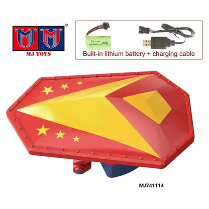 Breatoi! Electric Water Gun Shield Blaster Water, Kids Iron Man Shield Toy, Water Gel Blaster, Hero's Shield Launcher, Shield Water Syringe, - Jaiman Toys