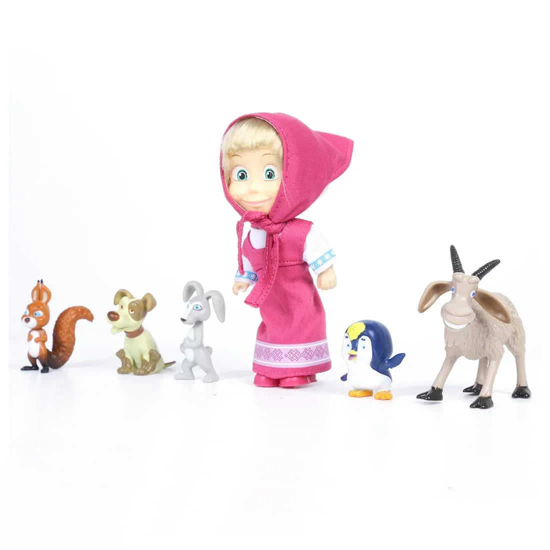 Simba Masha'S Animal Set Multicolour 3Y+ - Jaiman Toys