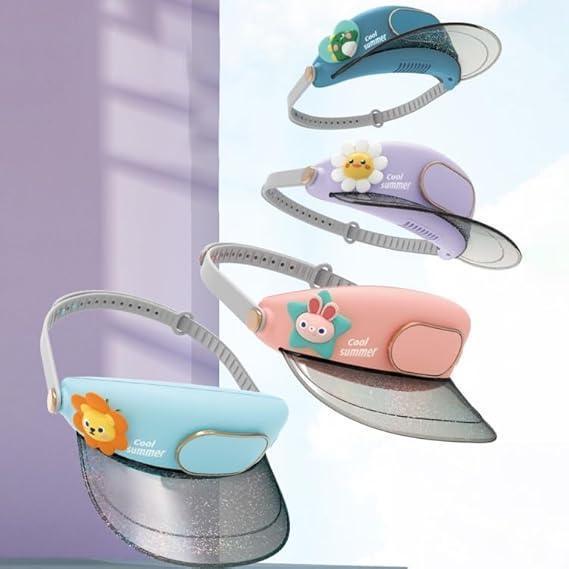 Bladeless Fan Hat – Cool, Cute & USB Powered - Sun Lion - Jaiman Toys