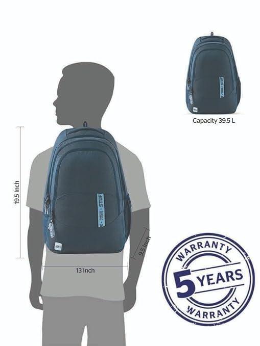 Wildcraft WIKI 5 Shool Bag 39.5L (12972) – Spacious, Stylish & Durable Backpack for School, College & Travel - Jaiman Toys