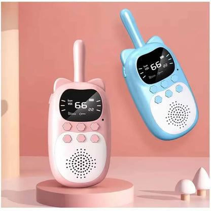 Walkie Talkies for Kids Rechargeable with Flashlight, Handheld Walki Talkies with Wearable Lanyard &amp; Back Clip for Outdoor Camping Games,Toys Gifts for... - Jaiman Toys