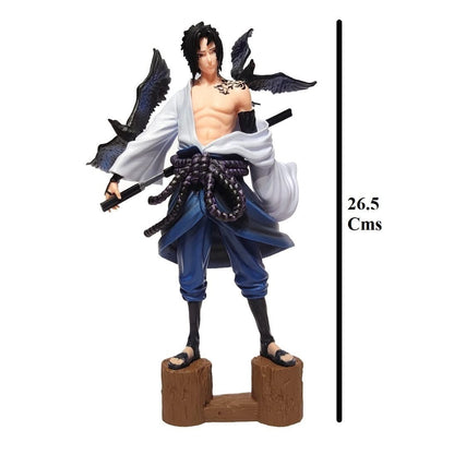 Naruto Sasuke Uchiha 26.5 CM Anime Action Figure | PVC Collectible Display Statue