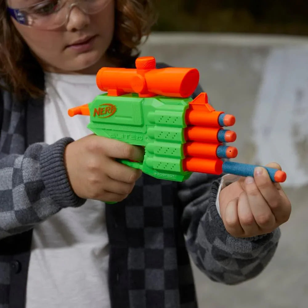 Nerf Elite 2.0 Face Off Target Set,Includes 2 Dart Blasters & Target & 12 Nerf Elite Darts,Toy Foam Blasters for Kids Outdoor Games,Multicolor
