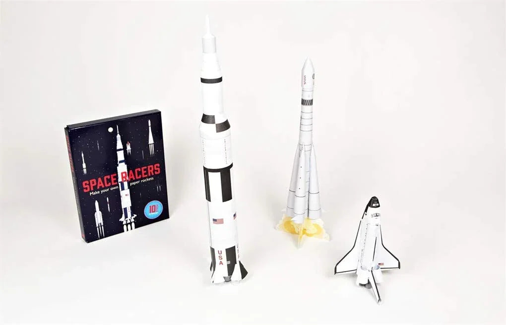 Space Racers: Make your own paper rockets - Jaiman Toys