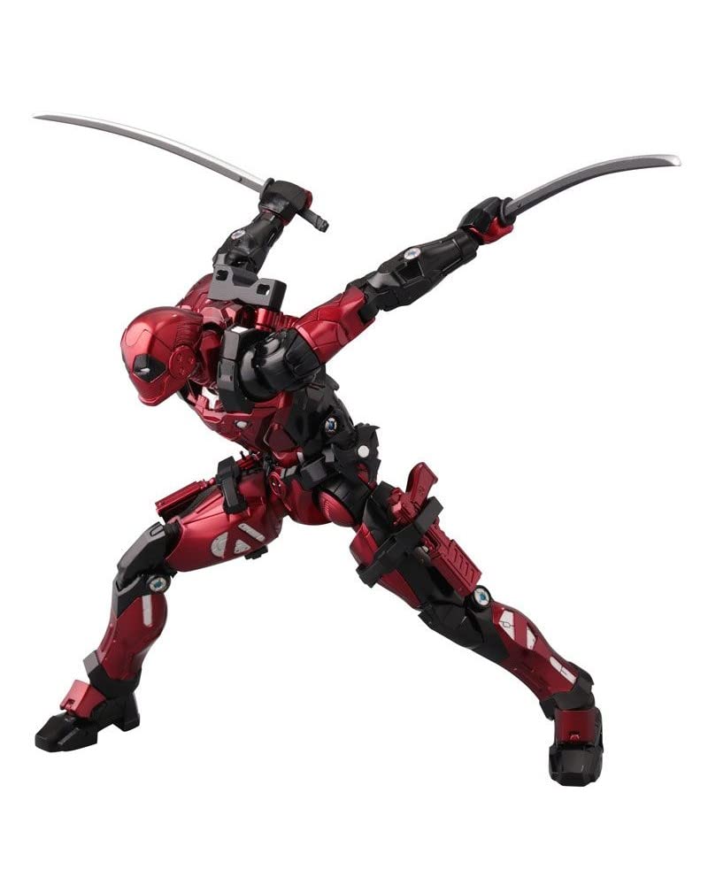 Deadpool MK2 Fighting Armor Action Figure – 1/12 Scale Armored Superhero Collectible Figure with Weapons- 15CM