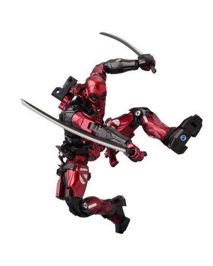 Deadpool MK2 Fighting Armor Action Figure – 1/12 Scale Armored Superhero Collectible Figure with Weapons- 15CM