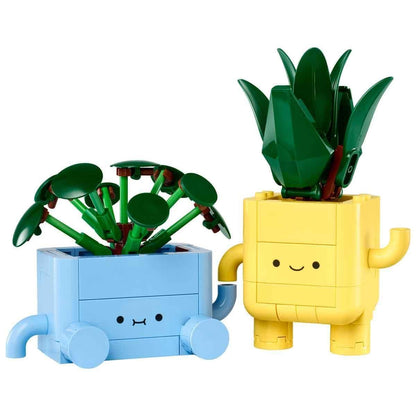 LEGO 10349 Botanicals Happy Plants Shelf Decor Building Blocks Toys for 9+ Gift for Boys and Girls