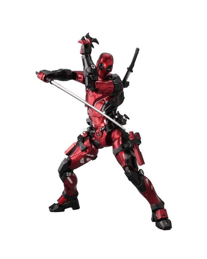 Deadpool MK2 Fighting Armor Action Figure – 1/12 Scale Armored Superhero Collectible Figure with Weapons- 15CM