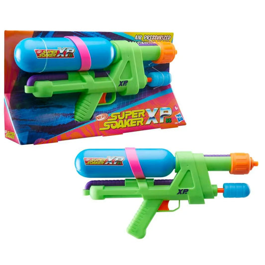 Nerf Super Soaker XP55 Water Blaster, Air Pressurized System, 17.5 Fluid Ounce Tank, Water Toys - Pichkari for Outdoor Water Games, Branded Toy Pichkari for Kids 6+ - Jaiman Toys