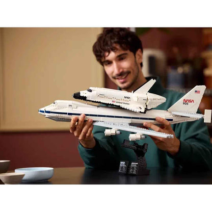 LEGO 10360 Shuttle Carrier Aircraft  Iconic NASA Boeing747 & Space Shuttle Orbiter  2417 Piece Display Set