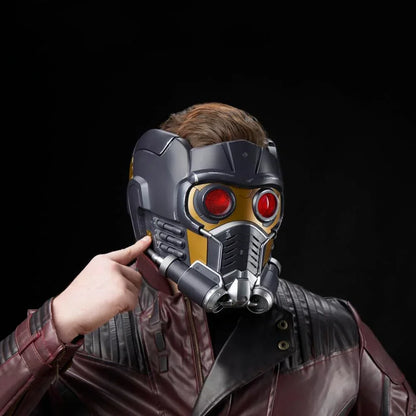 Hasbro Marvel Legends Star-Lord Electronic Helmet 1:1 Scale | Guardians of the Galaxy | Light & Sound