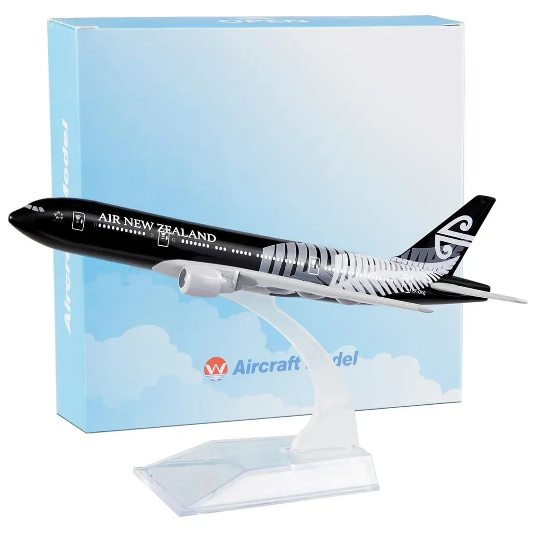 Breatoi 1:400 Die-Cast Aircraft Model Collection (16 cm) with Display Stand – International Airline Jet Showpieces