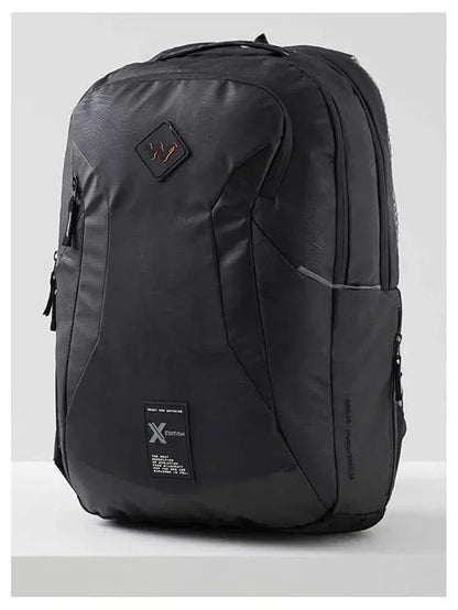 Wildcraft Spyder 30L Laptop & School Bags – Black Topographic | Stylish, Durable & Spacious Bag for Work, College & Travel - Jaiman Toys