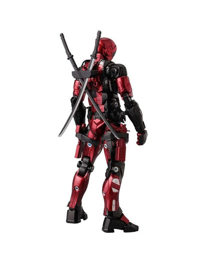Deadpool MK2 Fighting Armor Action Figure – 1/12 Scale Armored Superhero Collectible Figure with Weapons- 15CM