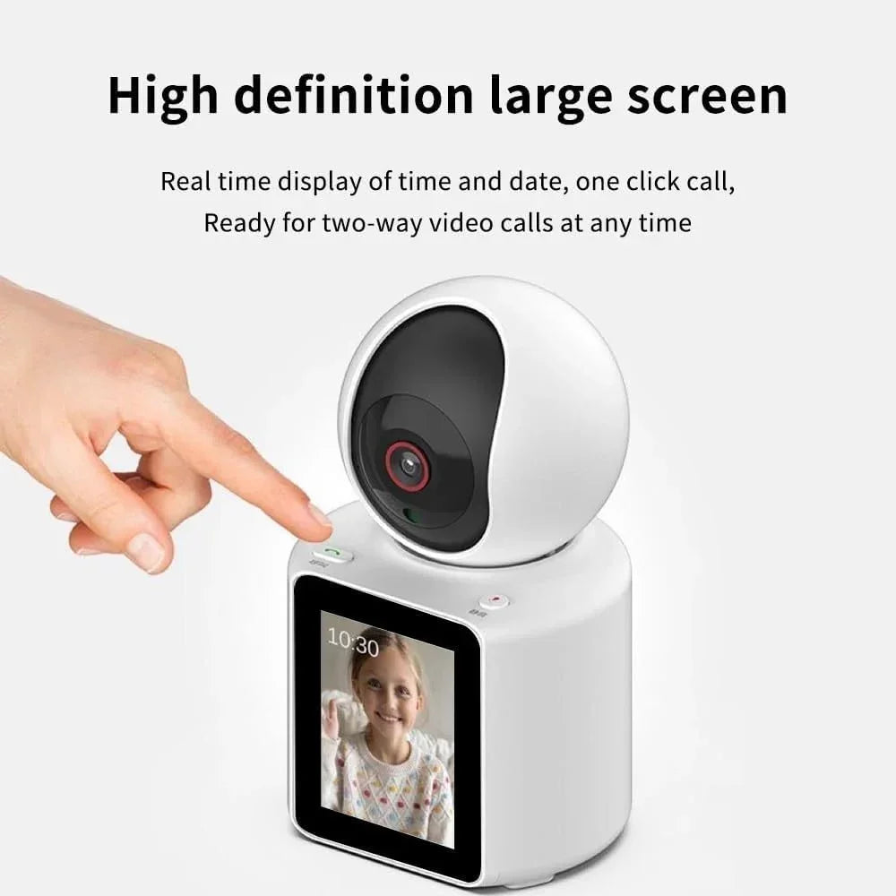Video Calling Smart Camera 4G/WiFi PTZ Indoor Security Camera 1080P Full HD,AI Auto Tracking,2.8inch HD Display and Two-Way Video Calling - Jaiman Toys