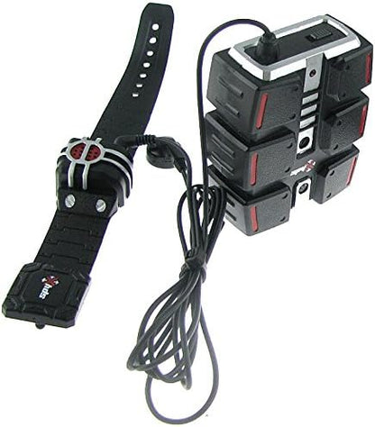 SpyX Secret Agent Voice Activated Walkie Talkies Set | Hands-Free Spy Communication Toy with Wrist Communicators & Ear Buds | Interactive Spy Gear for Kids Age 6+ | Role Play Detective Toy Set
