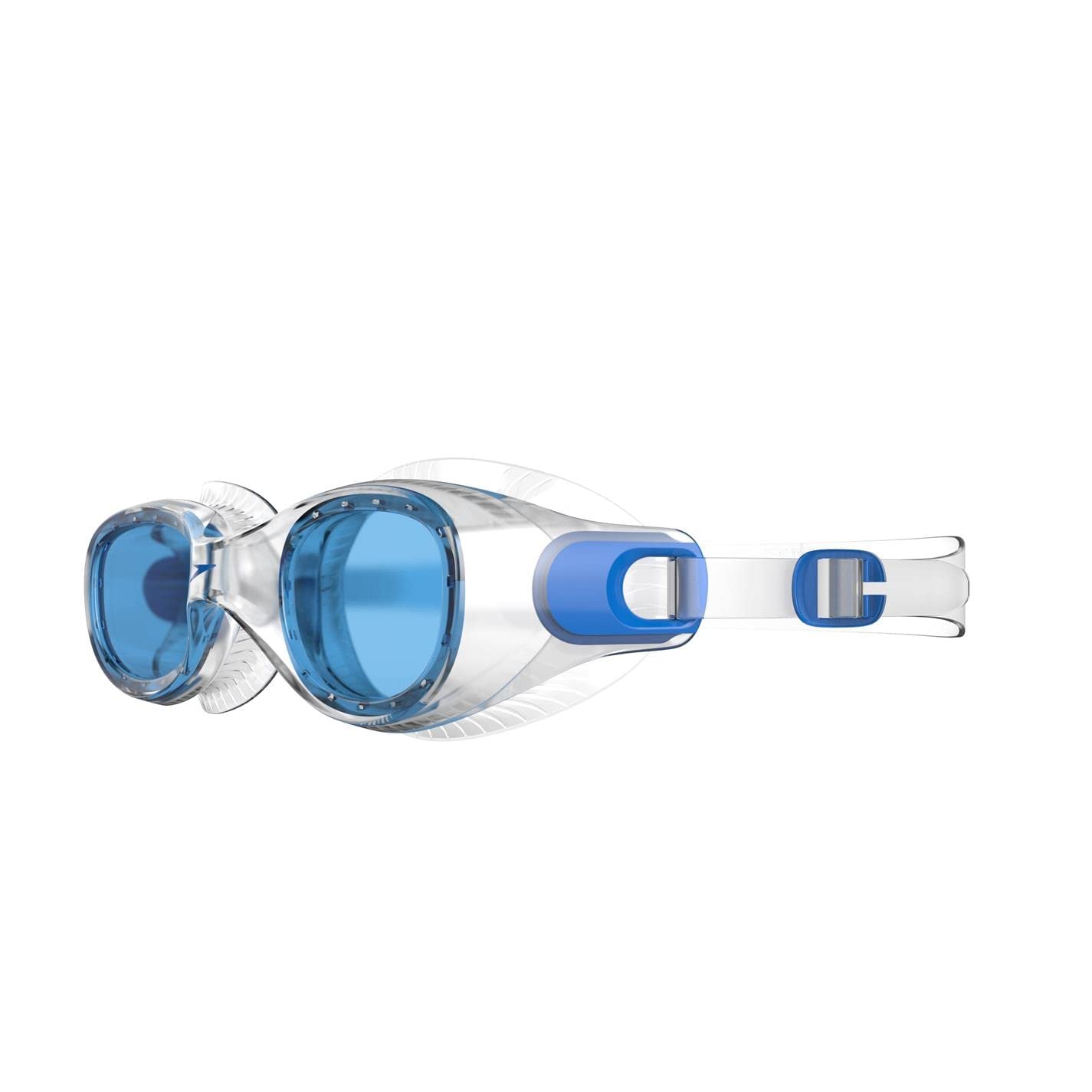 Speedo Futura Classic Smoke Lens Swim Goggles – Unisex Adult Anti-Fog UV Protection Swimming Goggles with Adjustable Strap