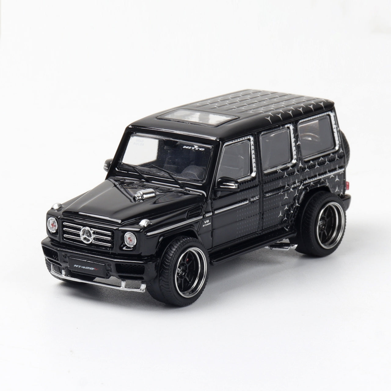 LMF Model 1:64 Mercedes-Benz G63 Modified Star Livery Diecast Car | Premium Collectible SUV Model Available in 4 Variants