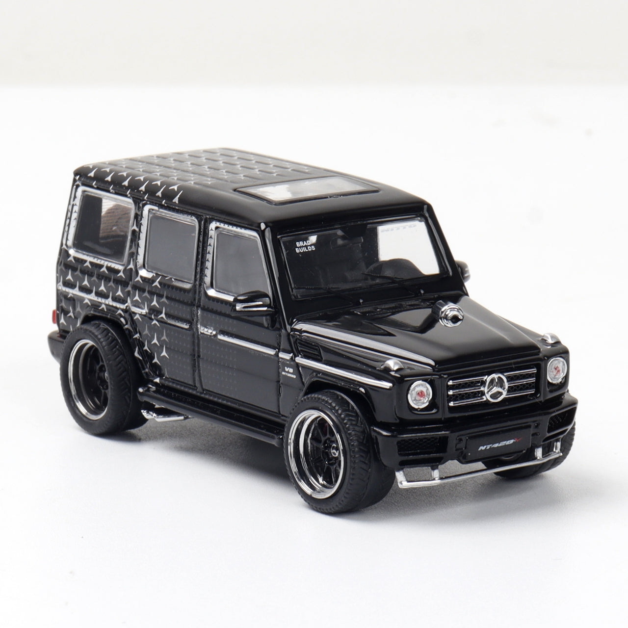 LMF Model 1:64 Mercedes-Benz G63 Modified Star Livery Diecast Car | Premium Collectible SUV Model Available in 4 Variants