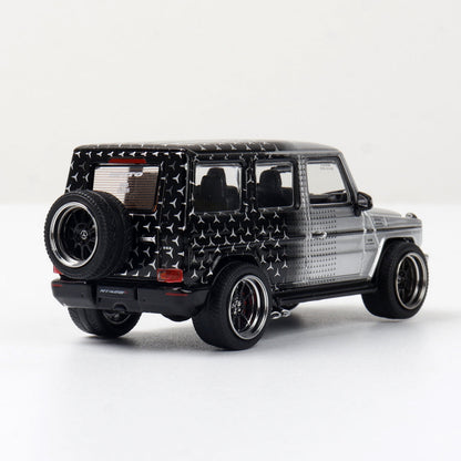 LMF Model 1:64 Mercedes-Benz G63 Modified Star Livery Diecast Car | Premium Collectible SUV Model Available in 4 Variants